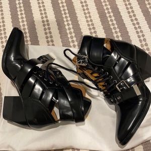 Chloe Rylee cutout boots